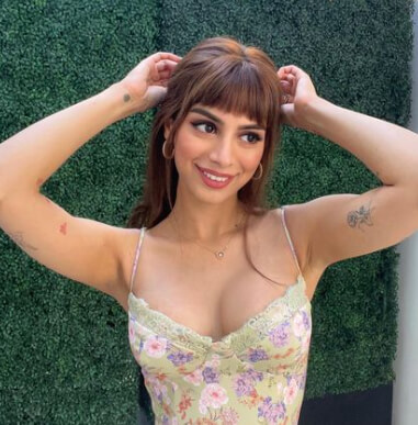 Khushi Kapoor Tattoo