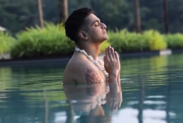 Ranveer Allahbadia Om Tattoo